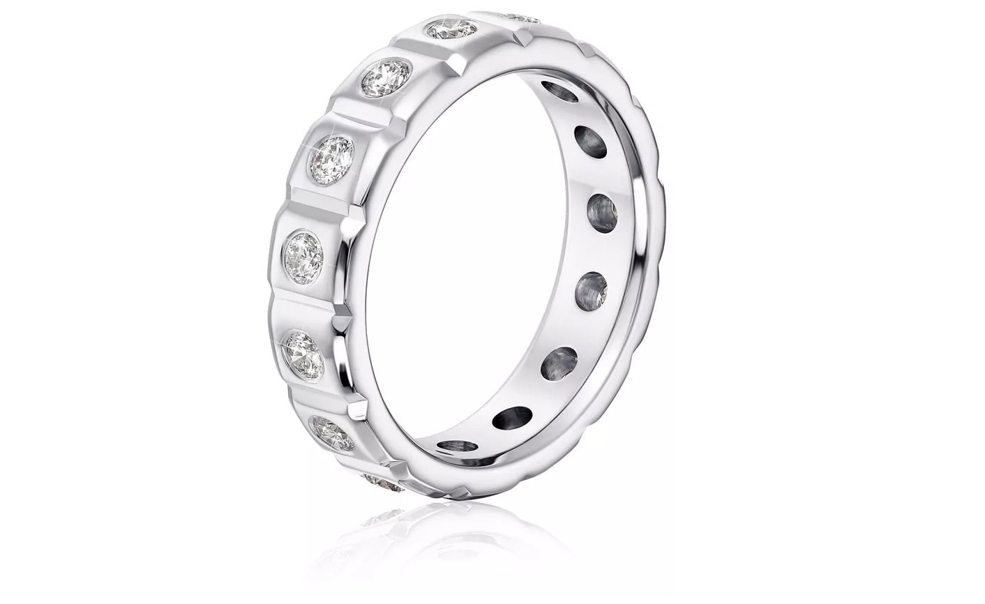 серебряное обручальное кольцо мужское